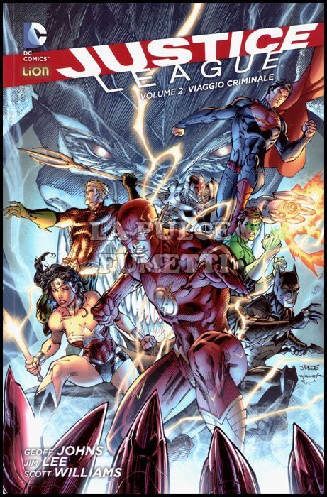 NEW 52 LIBRARY - JUSTICE LEAGUE #     2: VIAGGIO CRIMINALE